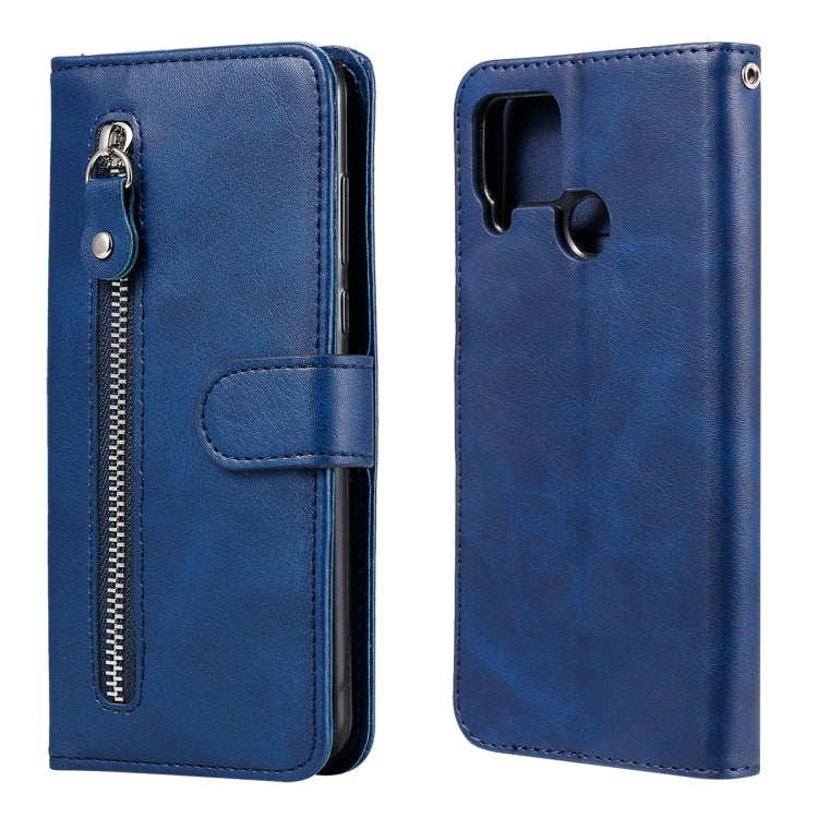 Fashion Calf Texture Zipper Horizontal Flip Leather Case with Holder & Card Slots & Wallet, For OPPO Realme C15 / C12, For OPPO Reno4 Pro 5G, For OPPO Reno4 5G, For LG K41S / K51S, For LG Velvet, For Motorola Moto G9 Play / Moto E7 Plus