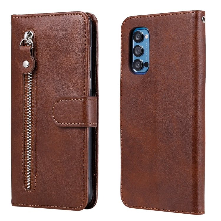 Fashion Calf Texture Zipper Horizontal Flip Leather Case with Holder & Card Slots & Wallet, For OPPO Realme C15 / C12, For OPPO Reno4 Pro 5G, For OPPO Reno4 5G, For LG K41S / K51S, For LG Velvet, For Motorola Moto G9 Play / Moto E7 Plus