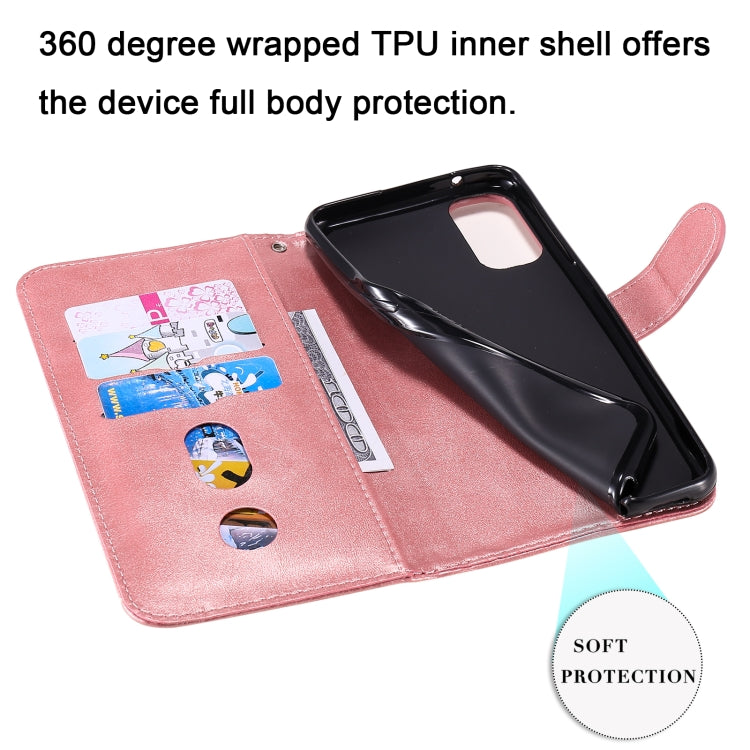 Fashion Calf Texture Zipper Horizontal Flip Leather Case with Holder & Card Slots & Wallet, For OPPO Reno4 5G, For LG K41S / K51S, For LG Velvet, For Motorola Moto G9 Play / Moto E7 Plus