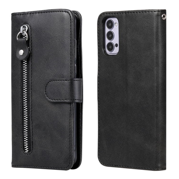 Fashion Calf Texture Zipper Horizontal Flip Leather Case with Holder & Card Slots & Wallet, For OPPO Realme C15 / C12, For OPPO Reno4 Pro 5G, For OPPO Reno4 5G, For LG K41S / K51S, For LG Velvet, For Motorola Moto G9 Play / Moto E7 Plus