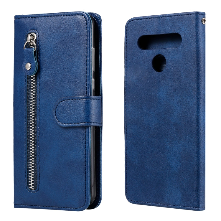 Fashion Calf Texture Zipper Horizontal Flip Leather Case with Holder & Card Slots & Wallet, For OPPO Realme C15 / C12, For OPPO Reno4 Pro 5G, For OPPO Reno4 5G, For LG K41S / K51S, For LG Velvet, For Motorola Moto G9 Play / Moto E7 Plus