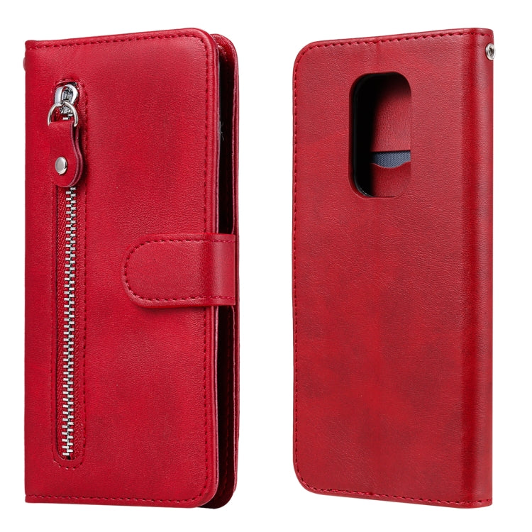 Fashion Calf Texture Zipper Horizontal Flip Leather Case with Holder & Card Slots & Wallet, For OPPO Realme C15 / C12, For OPPO Reno4 Pro 5G, For OPPO Reno4 5G, For LG K41S / K51S, For LG Velvet, For Motorola Moto G9 Play / Moto E7 Plus