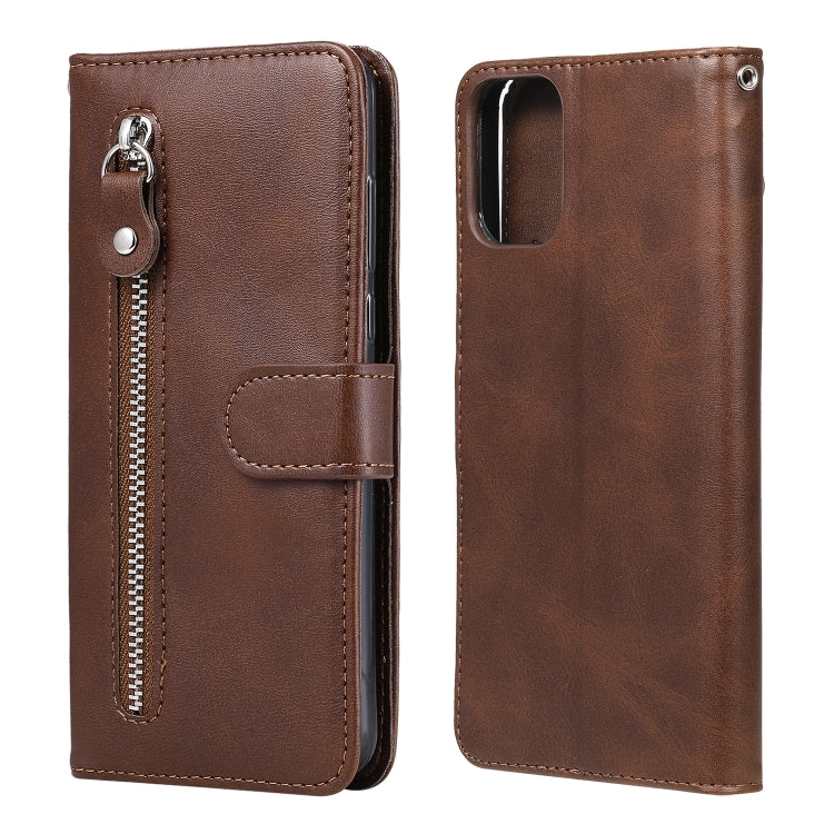 Fashion Calf Texture Zipper Horizontal Flip Leather Case with Holder & Card Slots & Wallet, For Motorola Moto G9 Plus, For Samsung Galaxy A42 5G, For Samsung Galaxy M31s