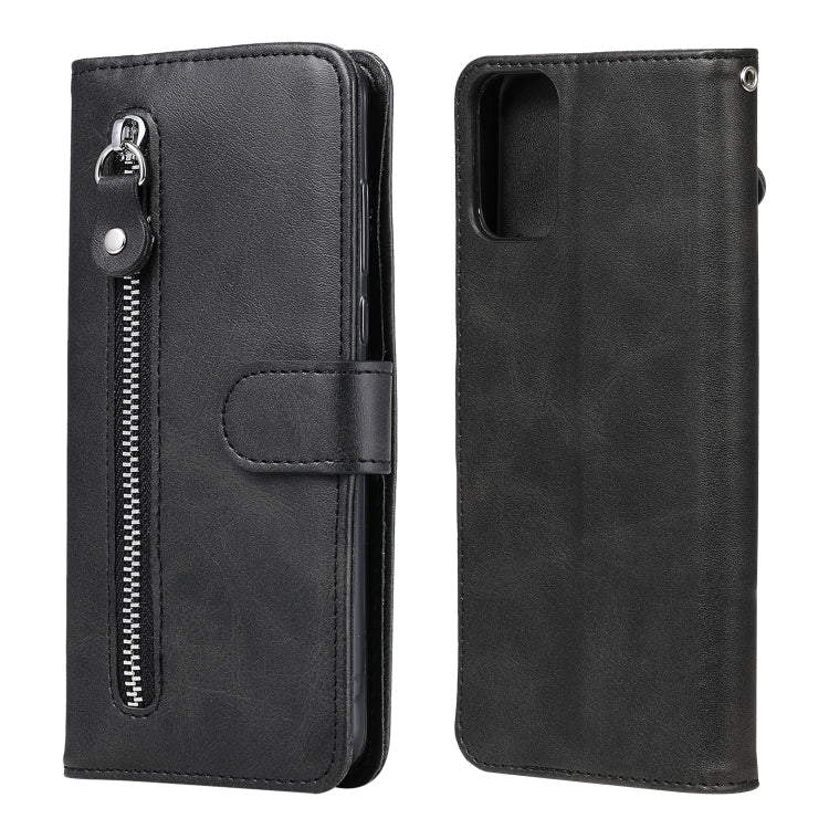 Fashion Calf Texture Zipper Horizontal Flip Leather Case with Holder & Card Slots & Wallet, For Motorola Moto G9 Plus, For Samsung Galaxy A42 5G, For Samsung Galaxy M31s