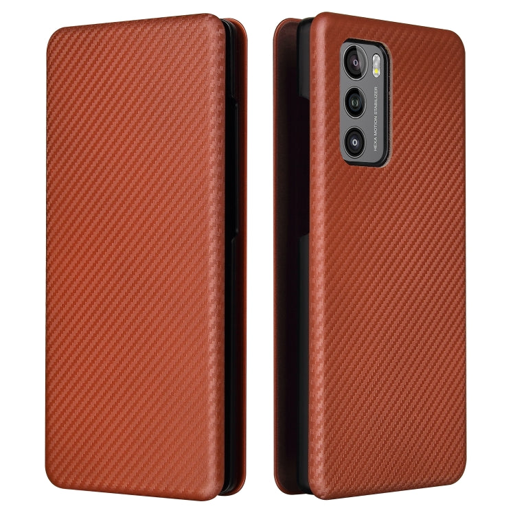 Carbon Fiber Texture Magnetic Horizontal Flip TPU + PC + PU Leather Case with Card Slot, For LG Wing 5G, For LG Wing 5G with Buckle, For OPPO A72 5G, For OPPO A15