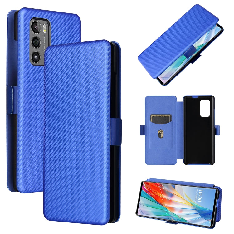 Carbon Fiber Texture Magnetic Horizontal Flip TPU + PC + PU Leather Case with Card Slot, For LG Wing 5G, For LG Wing 5G with Buckle, For OPPO A72 5G, For OPPO A15