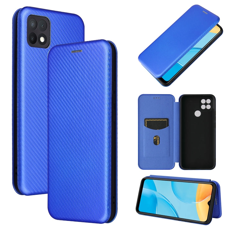 Carbon Fiber Texture Magnetic Horizontal Flip TPU + PC + PU Leather Case with Card Slot, For LG Wing 5G, For LG Wing 5G with Buckle, For OPPO A72 5G, For OPPO A15