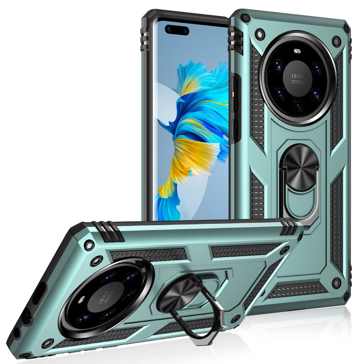 Shockproof TPU + PC Protective Case with 360 Degree Rotating Holder, For Huawei Mate 40 Pro+, For Huawei Mate 40