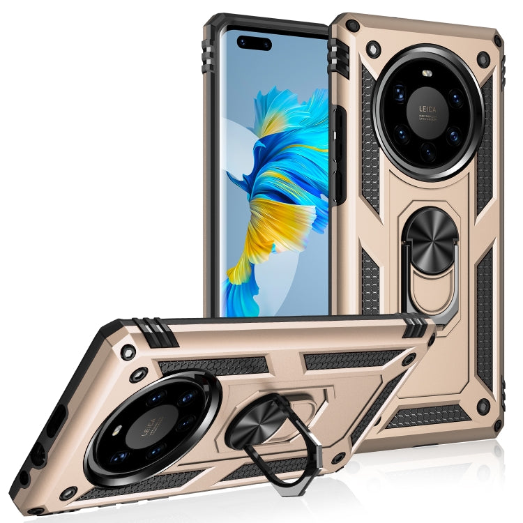 Shockproof TPU + PC Protective Case with 360 Degree Rotating Holder, For Huawei Mate 40 Pro+, For Huawei Mate 40