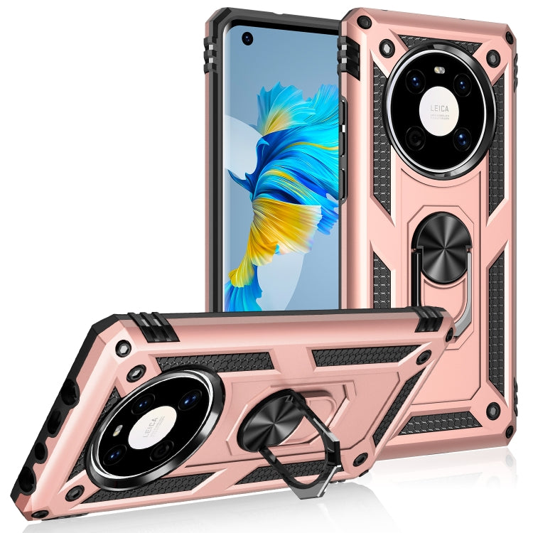 Shockproof TPU + PC Protective Case with 360 Degree Rotating Holder, For Huawei Mate 40 Pro+, For Huawei Mate 40