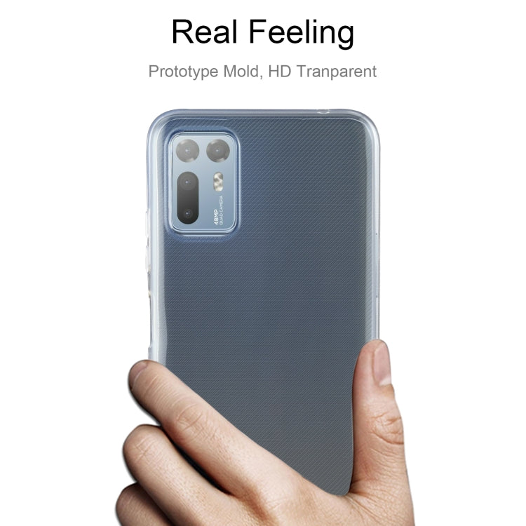 0.75mm Ultra-thin Transparent TPU Soft Protective Case, For HTC Desire 21+, For OnePlus 9, For OnePlus 9 Pro, For Xiaomi Poco M3, For Xiaomi Redmi Note 9 4G, For Xiaomi Redmi Note 9 5G