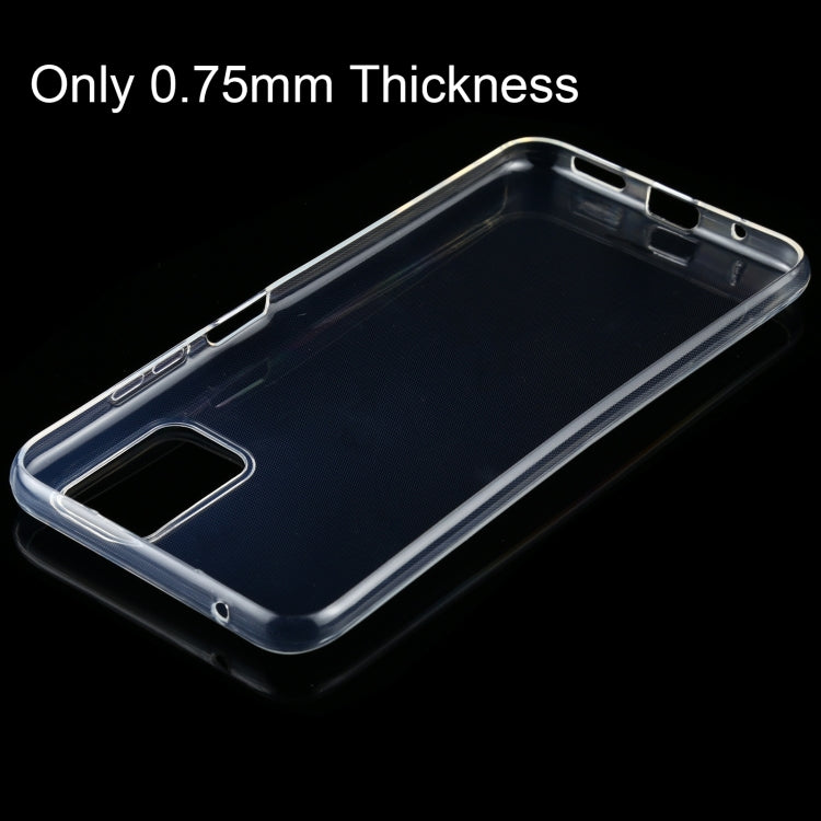 0.75mm Ultra-thin Transparent TPU Soft Protective Case, For HTC Desire 21+, For Huawei Y9a, For OnePlus 9, For OnePlus 9 Pro, For Xiaomi Poco M3, For Xiaomi Redmi Note 9 4G, For Xiaomi Redmi Note 9 5G