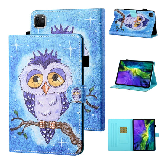 Coloured Drawing Stitching Horizontal Flip Leather Case with Holder & Card Slot & Sleep / Wake-up Function, For iPad Pro 11 (2020) / (2018), For iPad 10.2 2021 / 2020 / 2019 / Air (2019), For iPad Air / Air 2 / 9.7 (2017) & (2018)����������������������...