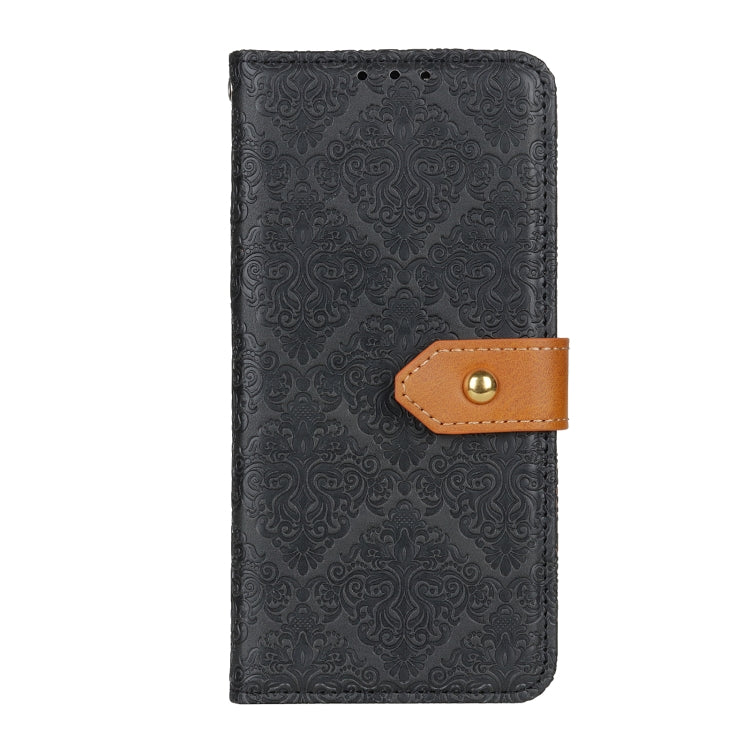 European Floral Embossed Copper Buckle Horizontal Flip PU Leather Case with Holder & Card Slots & Wallet & Photo Frame, For Xiaomi Mi 10 Lite 5G, For Xiaomi Mi 10T Lite 5G, For Sony Xperia L4, For Xiaomi Mi 10T & 10T Pro, For Sony Xperia 1 II