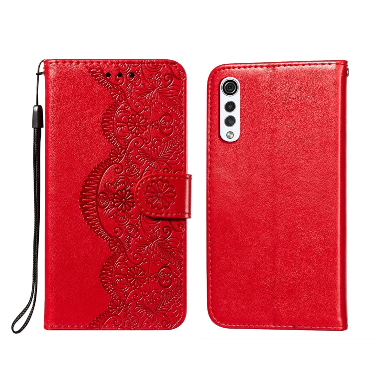 Flower Vine Embossing Pattern Horizontal Flip Leather Case with Card Slot & Holder & Wallet & Lanyard, For LG G8 ThinQ, For LG G9, For LG K41S / K51S, For LG Stylo 4, For LG Stylo 5, For LG Stylo 6