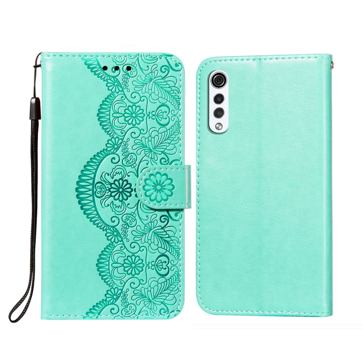 Flower Vine Embossing Pattern Horizontal Flip Leather Case with Card Slot & Holder & Wallet & Lanyard, For LG G8 ThinQ, For LG G9, For LG K41S / K51S, For LG Stylo 4, For LG Stylo 5, For LG Stylo 6