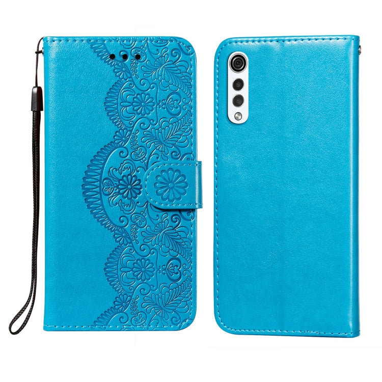 Flower Vine Embossing Pattern Horizontal Flip Leather Case with Card Slot & Holder & Wallet & Lanyard, For LG G8 ThinQ, For LG G9, For LG K41S / K51S, For LG Stylo 4, For LG Stylo 5, For LG Stylo 6