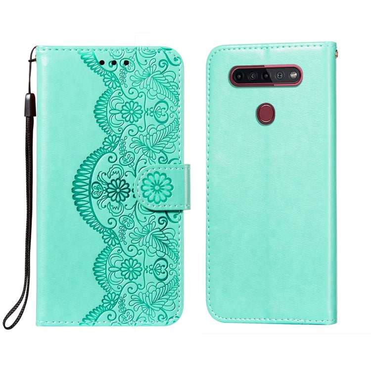 Flower Vine Embossing Pattern Horizontal Flip Leather Case with Card Slot & Holder & Wallet & Lanyard, For LG G8 ThinQ, For LG G9, For LG K41S / K51S, For LG Stylo 4, For LG Stylo 5, For LG Stylo 6