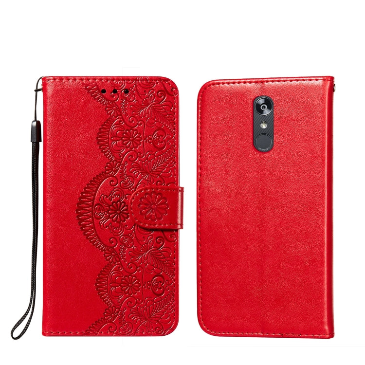 Flower Vine Embossing Pattern Horizontal Flip Leather Case with Card Slot & Holder & Wallet & Lanyard, For LG G8 ThinQ, For LG G9, For LG K41S / K51S, For LG Stylo 4, For LG Stylo 5, For LG Stylo 6