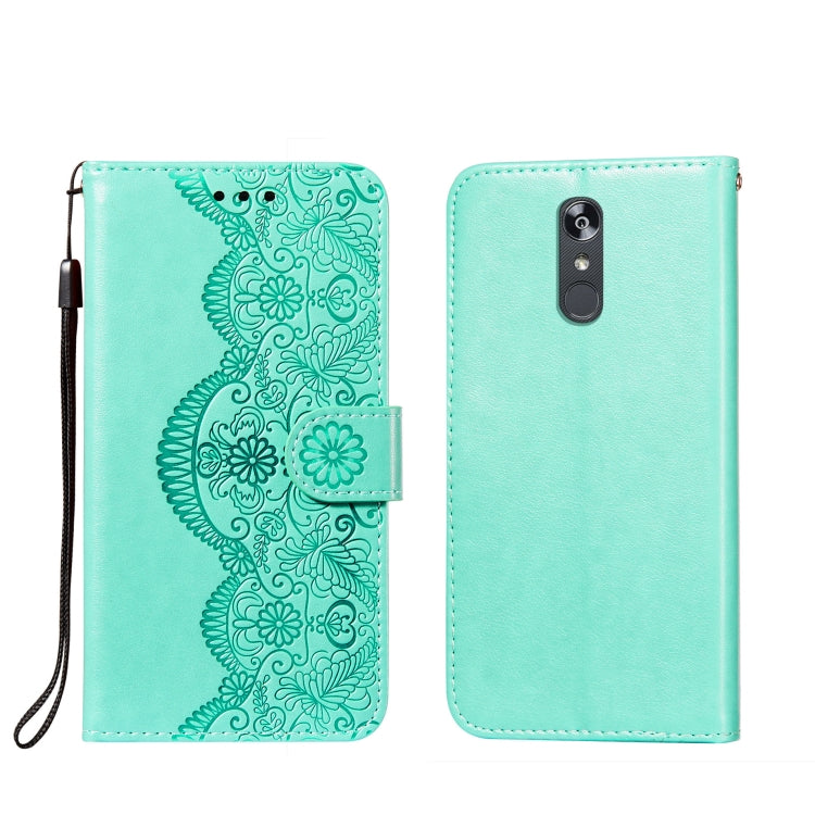 Flower Vine Embossing Pattern Horizontal Flip Leather Case with Card Slot & Holder & Wallet & Lanyard, For LG G8 ThinQ, For LG G9, For LG K41S / K51S, For LG Stylo 4, For LG Stylo 5, For LG Stylo 6