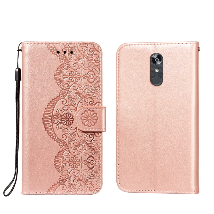 Flower Vine Embossing Pattern Horizontal Flip Leather Case with Card Slot & Holder & Wallet & Lanyard, For LG G8 ThinQ, For LG G9, For LG K41S / K51S, For LG Stylo 4, For LG Stylo 5, For LG Stylo 6