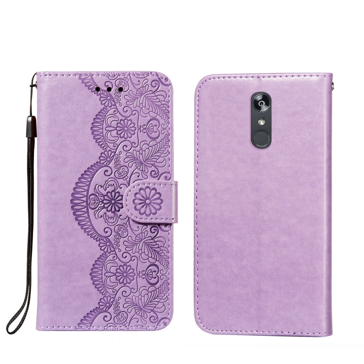 Flower Vine Embossing Pattern Horizontal Flip Leather Case with Card Slot & Holder & Wallet & Lanyard, For LG G8 ThinQ, For LG G9, For LG K41S / K51S, For LG Stylo 4, For LG Stylo 5, For LG Stylo 6