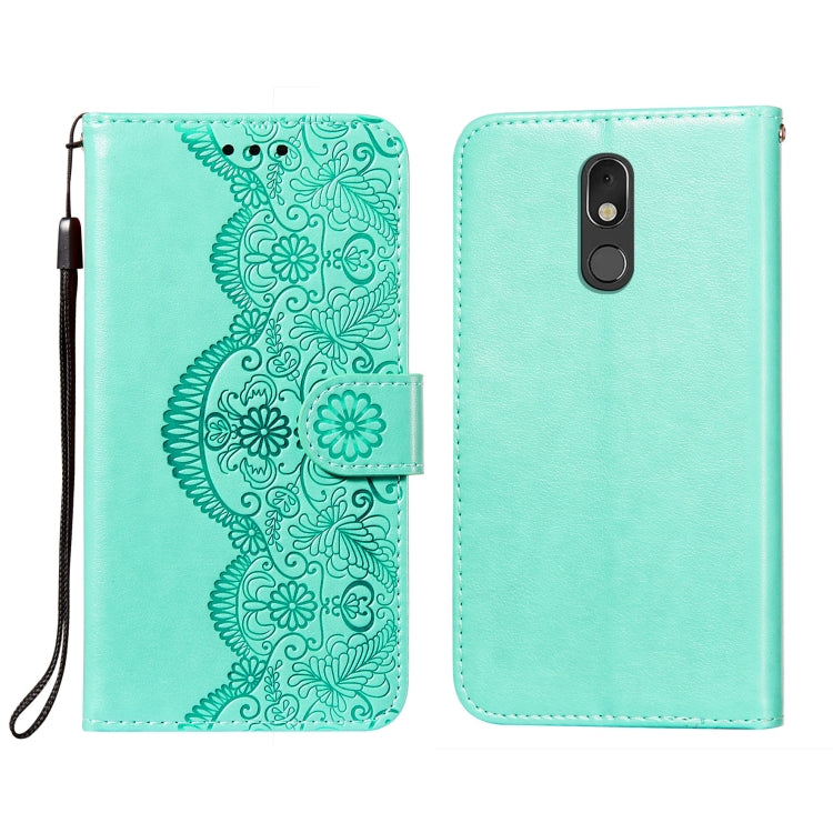 Flower Vine Embossing Pattern Horizontal Flip Leather Case with Card Slot & Holder & Wallet & Lanyard, For LG G8 ThinQ, For LG G9, For LG K41S / K51S, For LG Stylo 4, For LG Stylo 5, For LG Stylo 6