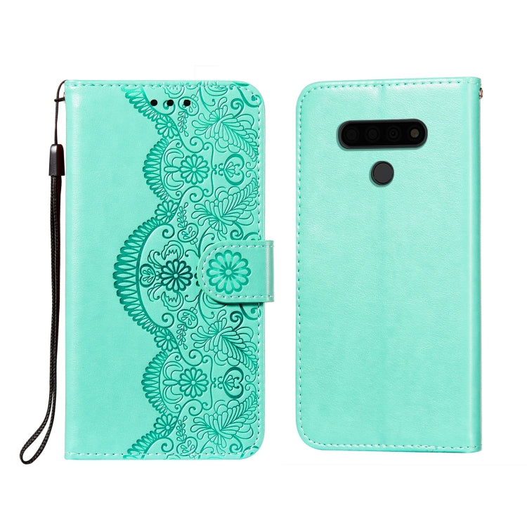 Flower Vine Embossing Pattern Horizontal Flip Leather Case with Card Slot & Holder & Wallet & Lanyard, For LG G8 ThinQ, For LG G9, For LG K41S / K51S, For LG Stylo 4, For LG Stylo 5, For LG Stylo 6