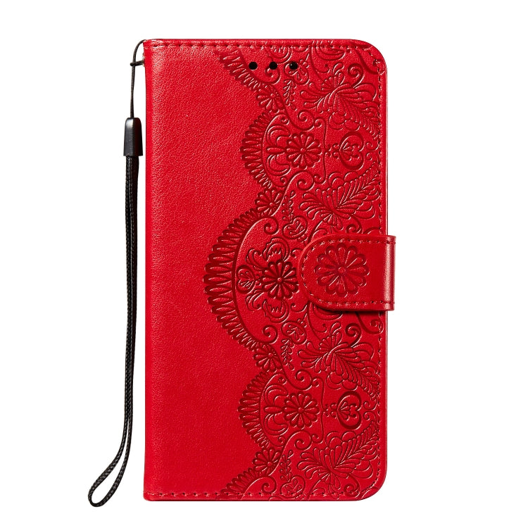 Flower Vine Embossing Pattern Horizontal Flip Leather Case with Card Slot & Holder & Wallet & Lanyard, For LG K20, For LG K30, For LG K31, For LG K40S, For LG K50S, For LG K50