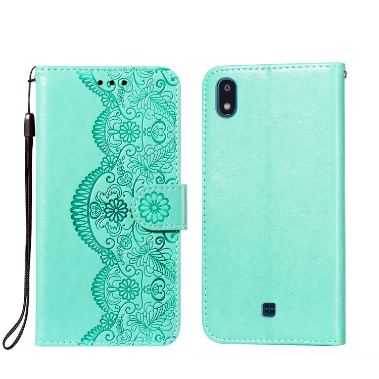 Flower Vine Embossing Pattern Horizontal Flip Leather Case with Card Slot & Holder & Wallet & Lanyard, For LG K20, For LG K30, For LG K31, For LG K40S, For LG K50S, For LG K50