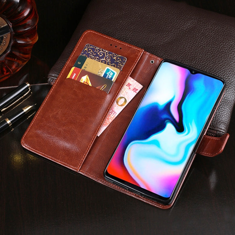 idewei Crazy Horse Texture Horizontal Flip Leather Case with Holder & Card Slots & Wallet, For Lenovo K12, For Lenovo K12 Note, For Lenovo K12 Pro, For LG K71