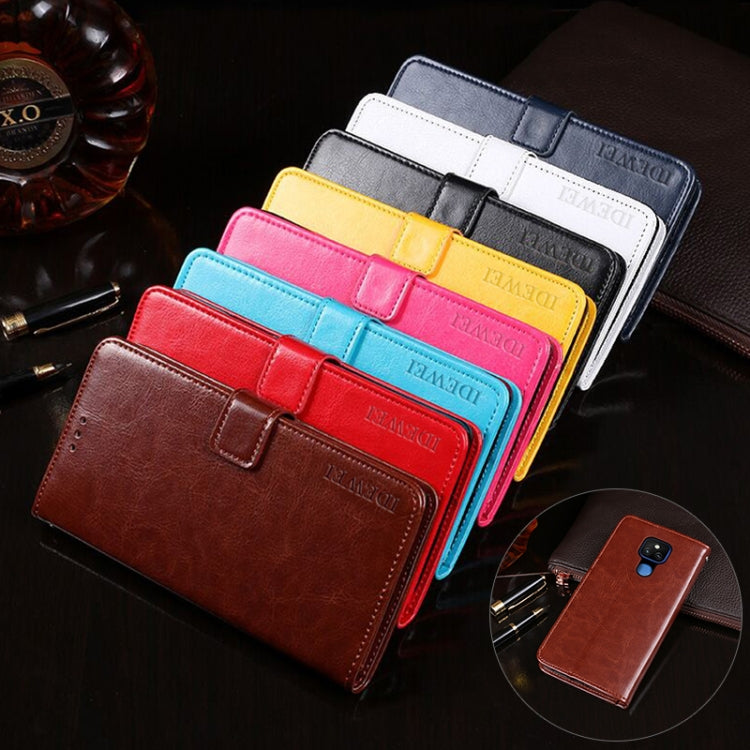 idewei Crazy Horse Texture Horizontal Flip Leather Case with Holder & Card Slots & Wallet, For Lenovo K12, For Lenovo K12 Note, For Lenovo K12 Pro, For LG K71