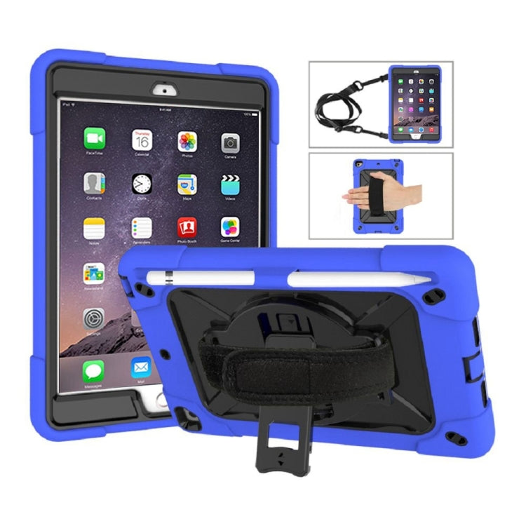 Contrast Color Silicone + PC Combination Case with Holder, For iPad mini 3