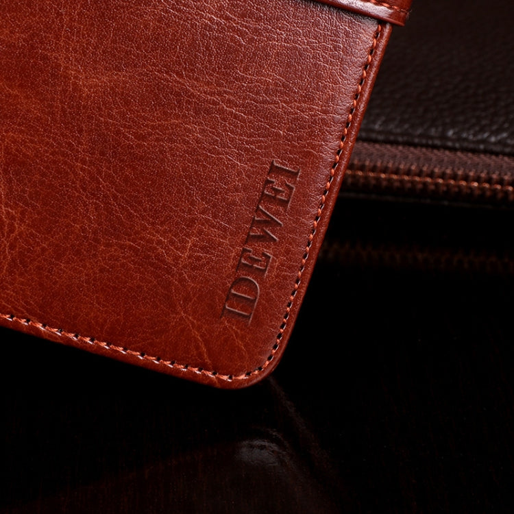 idewei Crazy Horse Texture Horizontal Flip Leather Case with Holder & Card Slots & Wallet