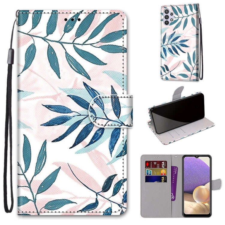 Coloured Drawing Cross Texture Horizontal Flip PU Leather Case with Holder & Card Slots & Wallet & Lanyard