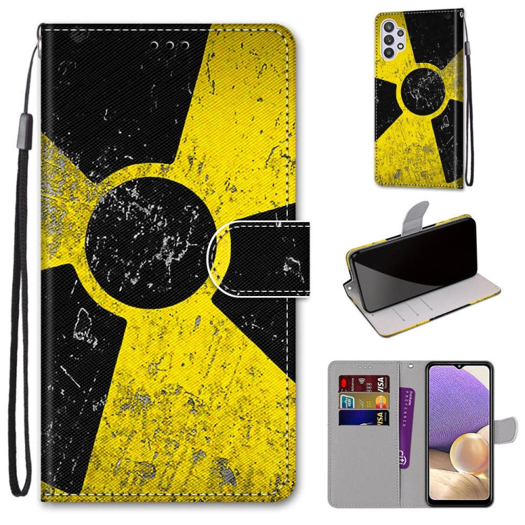 Coloured Drawing Cross Texture Horizontal Flip PU Leather Case with Holder & Card Slots & Wallet & Lanyard