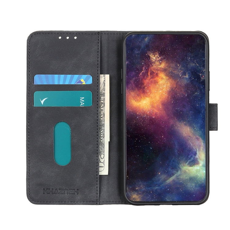 KHAZNEH Retro Texture PU + TPU Horizontal Flip Leather Case with Holder & Card Slots & Wallet, For Motorola Moto E7 Power, For Motorola Moto G30