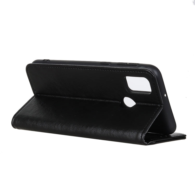 Magnetic Crazy Horse Texture Horizontal Flip Leather Case with Holder & Card Slots & Wallet, For Motorola Moto G30