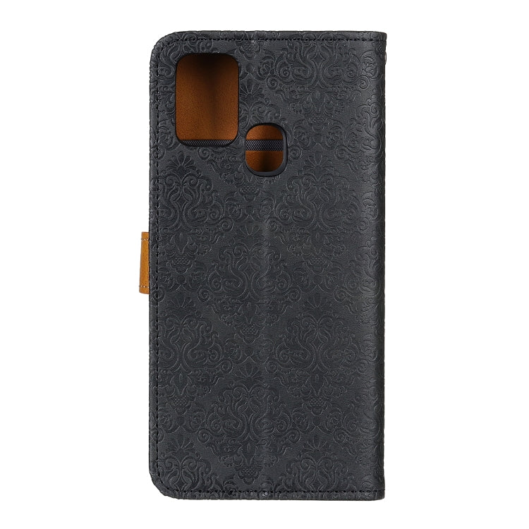 European Floral Embossed Copper Buckle Horizontal Flip PU Leather Case with Holder & Card Slots & Wallet & Photo Frame, For Motorola Moto G30 / G20 / G10 4G / Lenovo K13 Pro / K13 Note