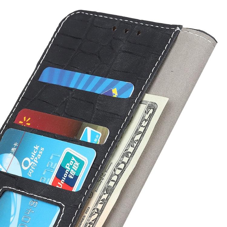 Crocodile Texture Horizontal Flip Leather Case with Holder & Card Slots & Wallet, For LG K53, For Motorola Moto G30 / G20 / G10 4G / Lenovo K13 Pro / K13 Note