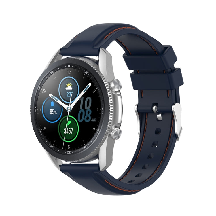 22mm Silicone Replacement Strap Watchband, For Samsung Galaxy Watch 3 45mm / Gear S3