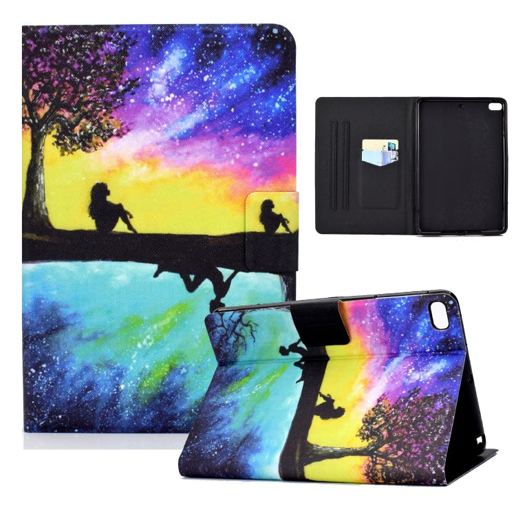 Electric Pressed TPU Colored Drawing Horizontal Flip Leather Case with Holder & Pen Slot, For iPad mini 4 / mini 3 / mini 2 / mini, For iPad 5 / 6 / 8 / 9, For iPad 10.2 (2019) / (2020), For iPad Pro 11 (2018) / (2020)