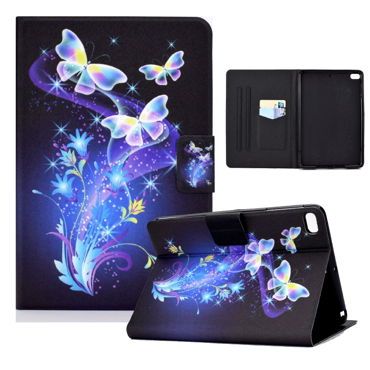 Electric Pressed TPU Colored Drawing Horizontal Flip Leather Case with Holder & Pen Slot, For iPad mini 4 / mini 3 / mini 2 / mini, For iPad 5 / 6 / 8 / 9, For iPad 10.2 (2019) / (2020), For iPad Pro 11 (2018) / (2020)