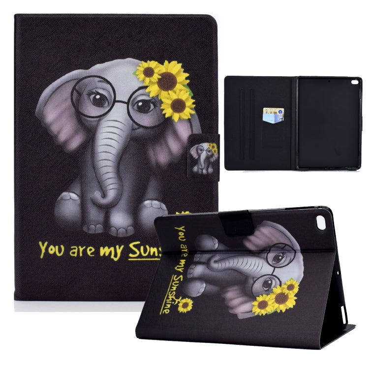 Electric Pressed TPU Colored Drawing Horizontal Flip Leather Case with Holder & Pen Slot, For iPad mini 4 / mini 3 / mini 2 / mini, For iPad 5 / 6 / 8 / 9, For iPad 10.2 (2019) / (2020), For iPad Pro 11 (2018) / (2020)