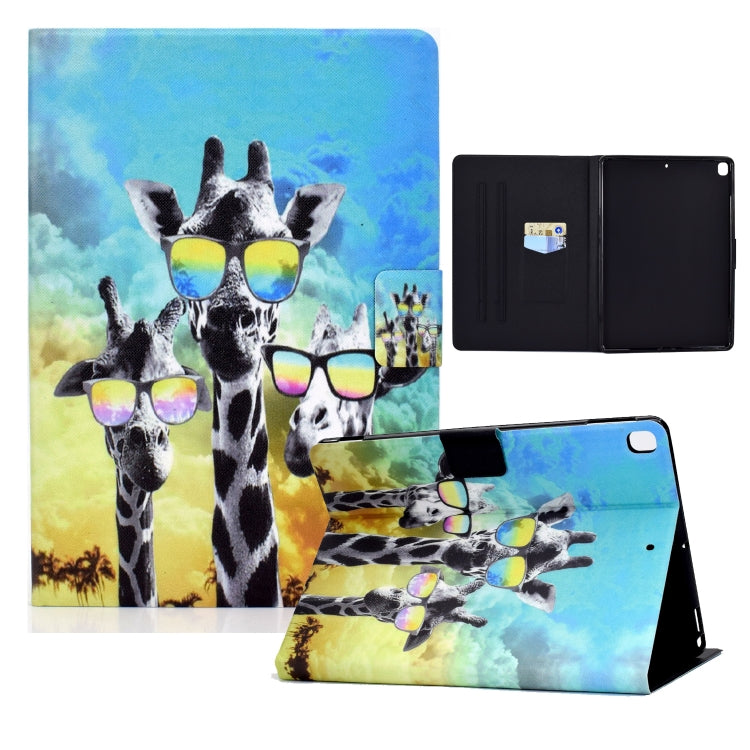 Electric Pressed TPU Colored Drawing Horizontal Flip Leather Case with Holder & Pen Slot, For iPad mini 4 / mini 3 / mini 2 / mini, For iPad 5 / 6 / 8 / 9, For iPad 10.2 (2019) / (2020), For iPad Pro 11 (2018) / (2020)