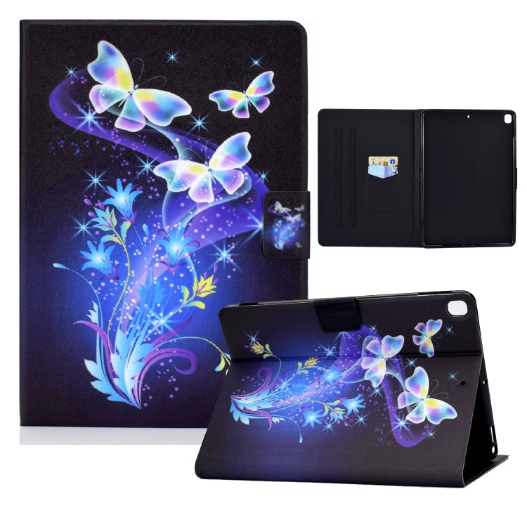 Electric Pressed TPU Colored Drawing Horizontal Flip Leather Case with Holder & Pen Slot, For iPad mini 4 / mini 3 / mini 2 / mini, For iPad 5 / 6 / 8 / 9, For iPad 10.2 (2019) / (2020), For iPad Pro 11 (2018) / (2020)