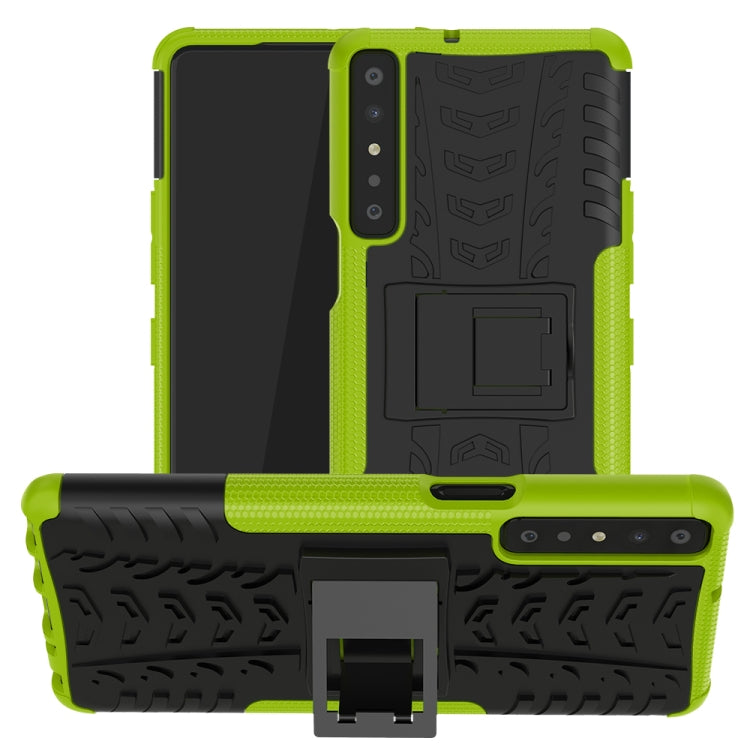 Tire Texture Shockproof TPU+PC Protective Case with Holder, For LG Stylo 7 4G, For Samsung Galaxy A02(EU Version), For Xiaomi Redmi K40, For Motorola Moto G30