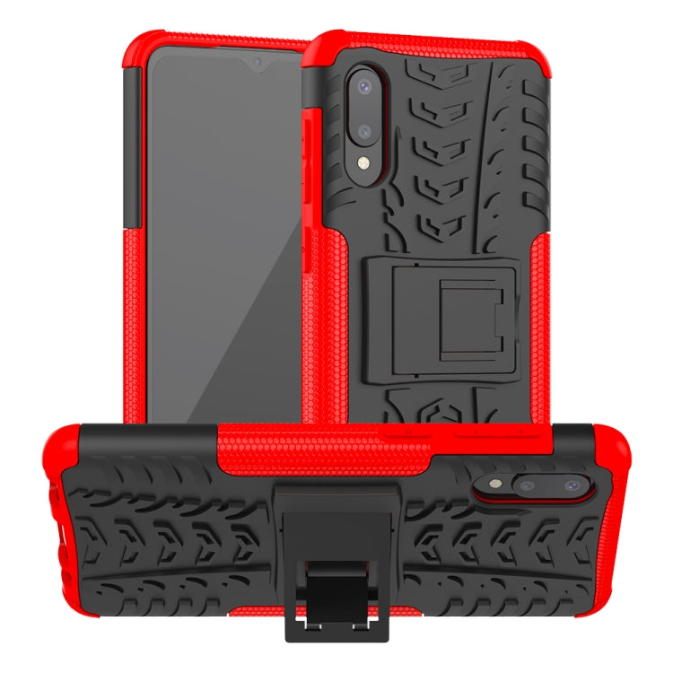 Tire Texture Shockproof TPU+PC Protective Case with Holder, For LG Stylo 7 4G, For Samsung Galaxy A02(EU Version), For Xiaomi Redmi K40, For Motorola Moto G30