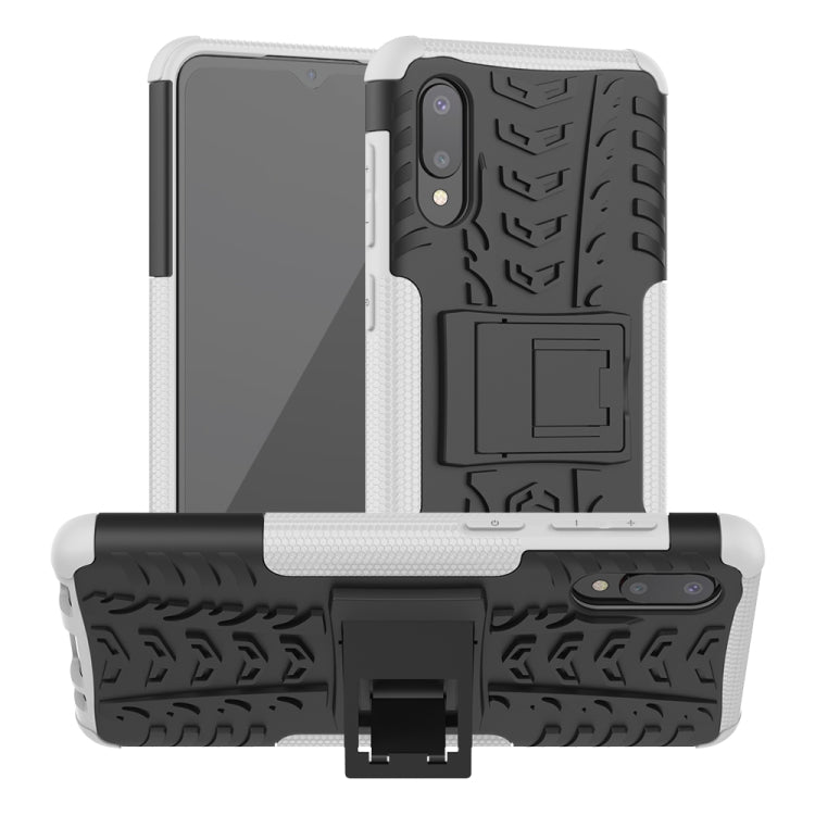 Tire Texture Shockproof TPU+PC Protective Case with Holder, For LG Stylo 7 4G, For Samsung Galaxy A02(EU Version), For Xiaomi Redmi K40, For Motorola Moto G30