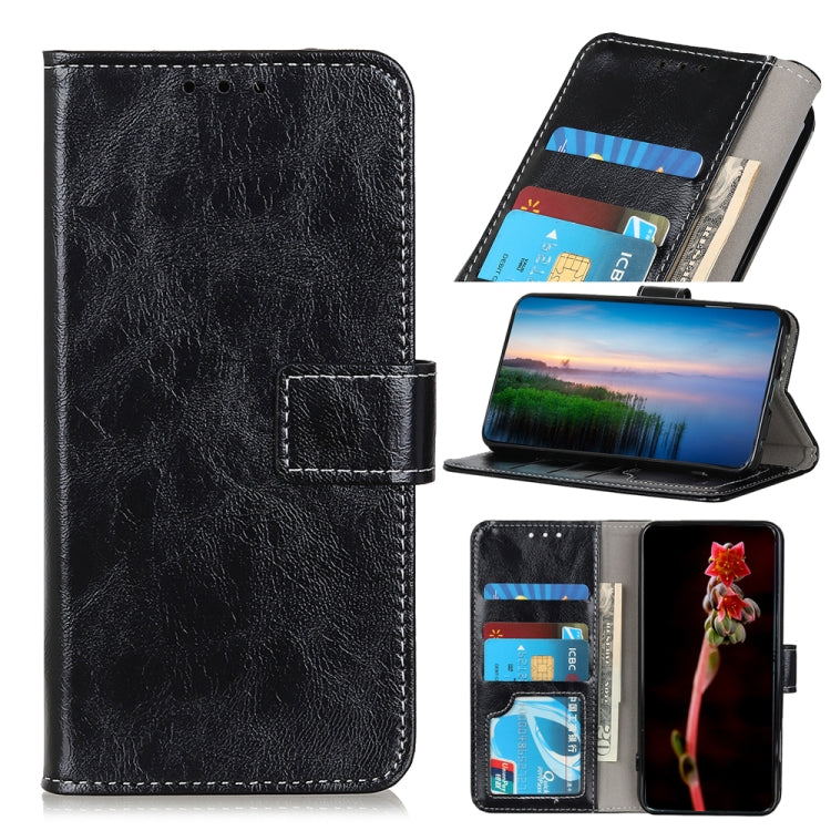 Retro Crazy Horse Texture Horizontal Flip Leather Case with Holder & Card Slots & Photo Frame & Wallet, For Sony Xperia 1 III, For Sony Xperia 10 III, For Xiaomi Mi 11 Ultra